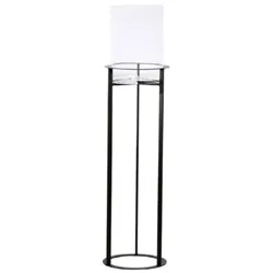 Bodenleuchter aus Eisen Lumos Höhe 120 cm