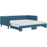 vidaXL Tagesbett 100 x 200 cm Blau