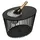 cootab cooler table Stockholm Schwarz Kunststoff 35 x 21 x 46 cm