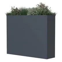 Westmann Talus XL Pflanzkübel 100 x 25 x 77 cm Anthrazit