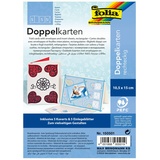 Folia Klappkarten 220g/m2 105x15cm 5 Karten / Folia