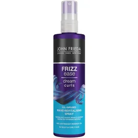 John Frieda Dream Curls Revitalisierendes Lockenspray | Definiert, befeuchtet und belebt Locken sofort, leichte Formel ohne Gewicht und Rückstände, ideal für den täglichen Gebrauch und Wiederbelebung