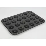 Buri 12x Mini-Gugelhupfblech für 24 Förmchen, Antihaftbeschichtet