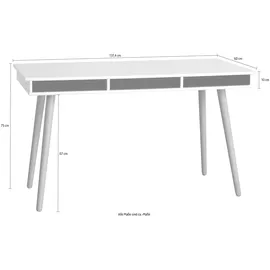 Hammel Furniture Schreibtisch Mistral schwarz