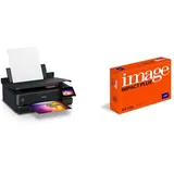Epson EcoTank ET-8550 3-in-1 Tinten-Multifunktionsgerät & Image Impact Plus Premium Papier, 120 g/m2, A4, 250 Blatt