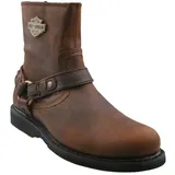 Harley Davidson Boots Stiefel Scout D95263 Brown Harley - Braun