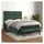 vidaXL Boxspringbett 140 x 200 cm Dunkelgrün