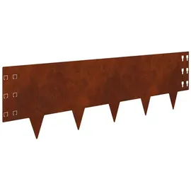 vidaXL Raseneinfassung 100 x 30 cm 10 Stück Braun
