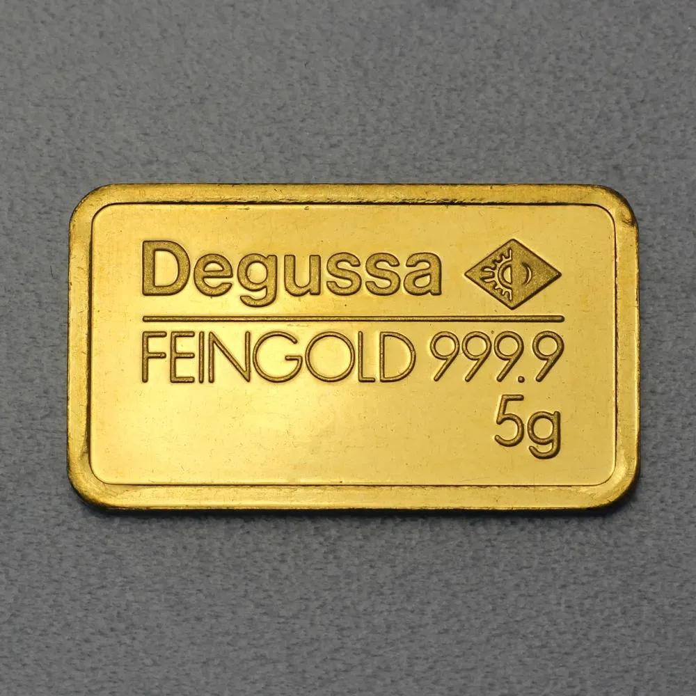 Goldbarren 5g DEGUSSA Resale