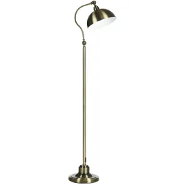 Homcom Stehlampe Retro Bogenlampe 40 W Bronze