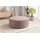 MID.YOU Polsterhocker Cord 103 x 39 x 103 cm Rosa