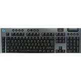 Logitech G915 X Lightspeed, schwarz, LEDs RGB, GL TACTILE, USB/Bluetooth, DE (920-012671)