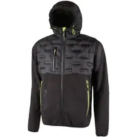 U-POWER Hybrid-Softshelljacke Spock Jacke - black carbon - 2XL