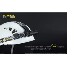 Nitecore HC33 LED Kopflampe, Stirnlampe CREE XHP35 HD LED 1800 Lumen