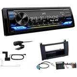 JVC Digital Receiver Autoradio Bluetooth DAB+ für Mercedes-Benz SLK 2004-2011