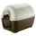 Ferplast Hundehütte 70 x 100,6 x 70,5 cm Kunststoff Braun/Beige