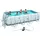 BESTWAY Power Steel Frame Pool Set 549 x 274 x 122 cm inkl. Filterpumpe