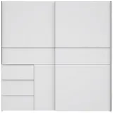 freiraum Schiebetürenschrank Winn 2 in Weiss - 200,1x200,5x61,2cm (BxHxT) weiß