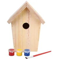 Esschert Design Vogelhaus zum Bemalen 20cm (KG154)
