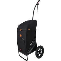 XLC BS-L05 Bike Shopping Trolley mit Hochdeichsel schwarz 2021