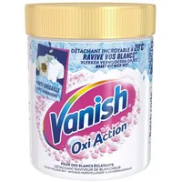 Vanish Gold Oxi Action Crystal Détachant Blanc, Fleckenentferner für weiße Kleidung, 470 g