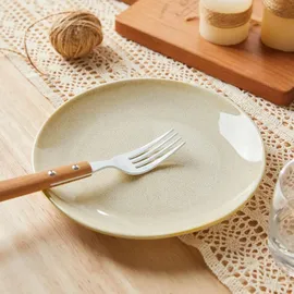 JIWOO Dessertteller Ø19,5 cm Braun 4er Set