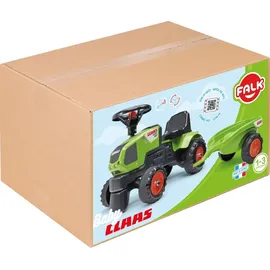 Falk Claas Traktorrutscher mit Anhänger