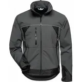 Elysee Jacke Beta, Softshell, Gr. S, grau/schwarz
