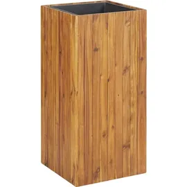 vidaXL Garten-Hochbeet 43,5 x 43,5 x 90 cm Braun