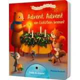 Esslinger in der Thienemann-Esslinger Verlag GmbH Mein Puste-Licht-Buch: Advent, Advent, ein Lichtlein brennt
