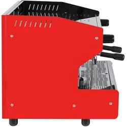 GMG Siebträger - Espressomaschine BAROSSI Professionale  2 Gr. Autom. - Farbe: Rot