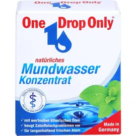 One Drop Only natürliches Mundwasser Konzentrat Mundspülung 50 ml