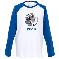 PEAK Tony Parker Langarmshirt Kinder 20673 - blau 140