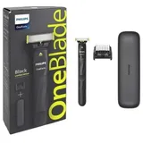 Philips OneBlade Rasierer Bartschneider Trimmer Black Limited Edition +Reiseetui