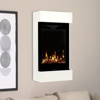 Noble Flame BURNY [moderner Elektrokamin]: Weiß