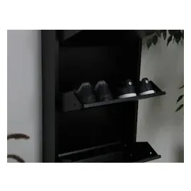 VCM ebuy24 Pisa 8 Klappen Metall schwarz.