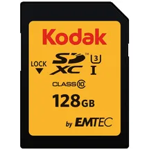 Kodak SDXC 128GB Class 10 UHS-I U3