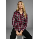 Arizona Karobluse Lässiger-Holzfäller-Look, Gr.: 40