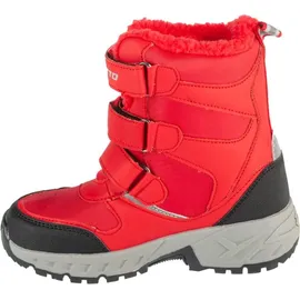 lotto Pinecreek Tex K Unisex Kids Halblange Stiefel RED/SILVER 29