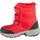 lotto Pinecreek Tex K Unisex Kids Halblange Stiefel RED/SILVER 29