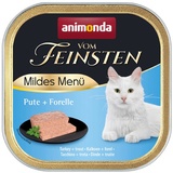 Animonda Vom Feinsten Kastrierte Katzen Pute und Forelle 3.2kg (32x100g)