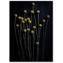 Paper Collective - Stillleben 01 (yellow drumstick), 50 x 70 cm