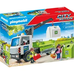 71431 Altglas-LKW mit Container - Playmobil