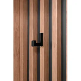 furn.design Madem Kompaktgarderobe 122 x 190 cm beige