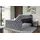 altdecor Boxspringbett mit Matratze und Lattenrost - LEPARO -Z KING - 160x200 cm - Dunkelgrau Samt - Topper, Fußteil, Polsterbett mit Bettkasten, ... - Dunkelgrau
