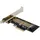 InLine PCIe Karte zu 1x intern NVMe M.2 Key M, x4