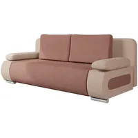 Mirjan24 Schlafsofa Emma, Sofa mit Bettkasten und Schlaffunktion, freistehendes Bettfofa, Couchgarnitur, Schlafcouch, Couch vom Hersteller (Uttario Ve. 2956 + Uttario Ve. 2955)