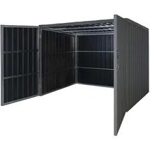 MCW Mülltonnenverkleidung MCW-J29 172 x 213 x 160 cm grau