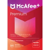 McAfee Premium - Family Jahreslizenz, 1 Lizenz Windows, Mac, Android, iOS Antivirus