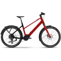 Winora iRide Pure X10 2024 27,5 Zoll RH 44 cm Unisex chrystal red/black-gloss